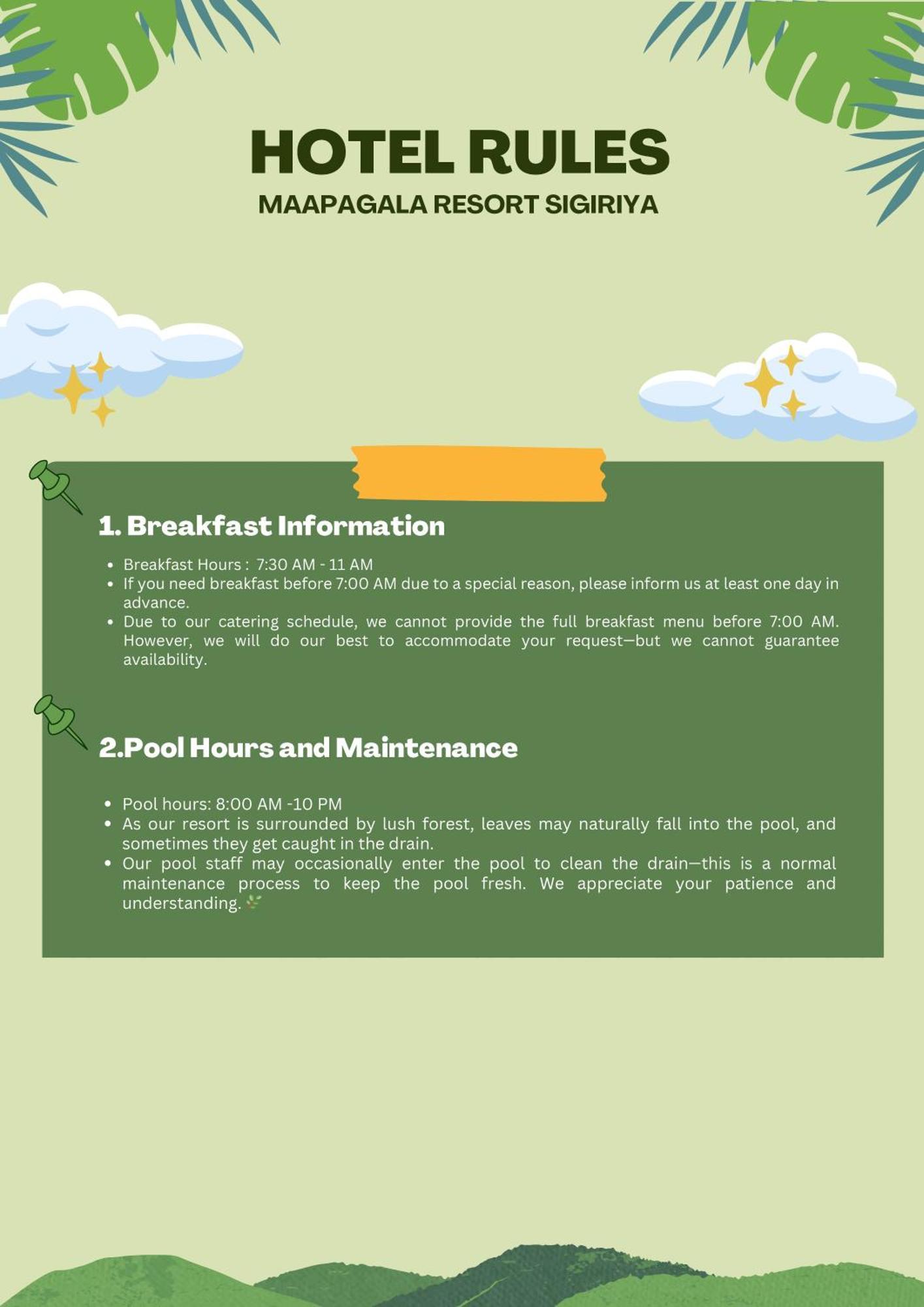 Maapagala Resort Sigiriya Eksteriør billede